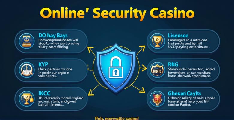 ระบบความปลอดภัยระดับโลกของคาสิโนออนไลน์